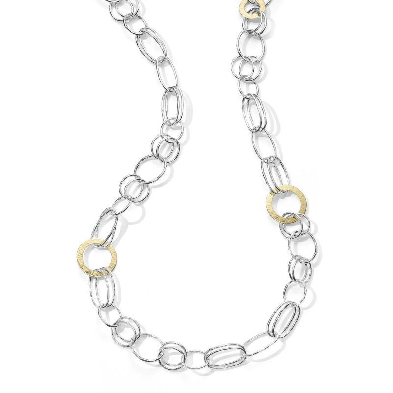 Classico Hammered Disc Necklace in Chimera